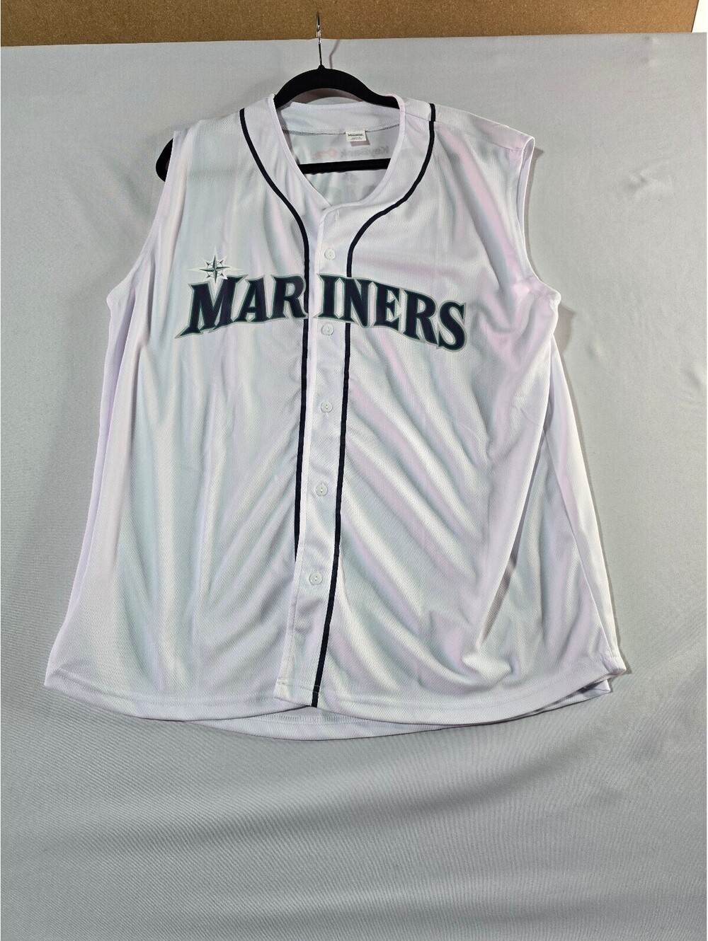 Seattle Mariners Sleeveless Baseball Jersey - Rodriguez #44